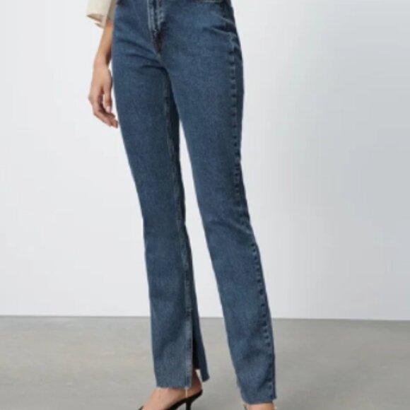 Zara NWOT Zara Slim Fit Jeans  Size 04 USA/ 36 EUR - Picture 1 of 13